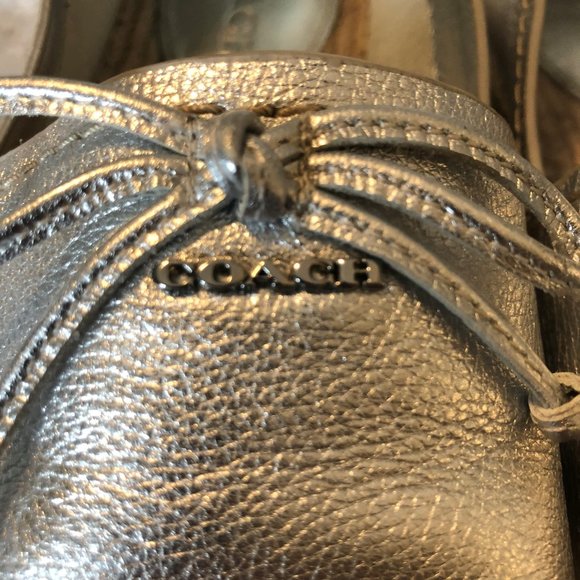 Coach Madison Gunmetal Espadrille - Picture 4 of 4